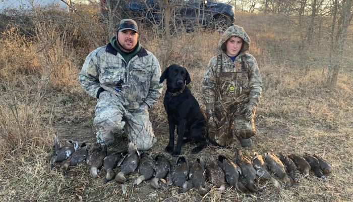 Justin Parker-Oklahoma duck Hunting Guides